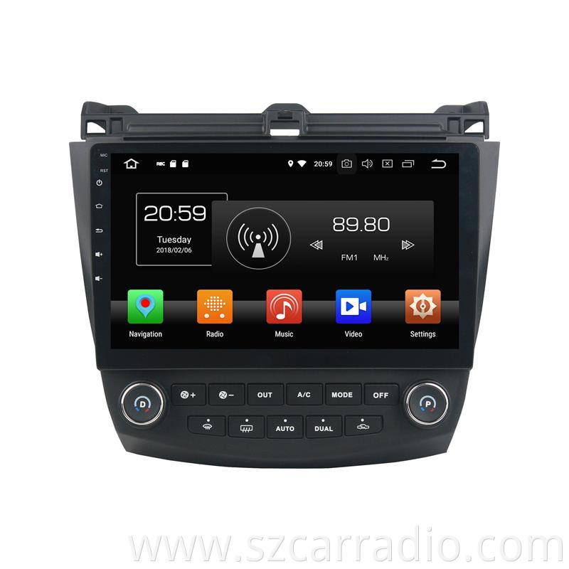 Android 8.1 Accord 7 2003-2007 Multimedia Player (5)